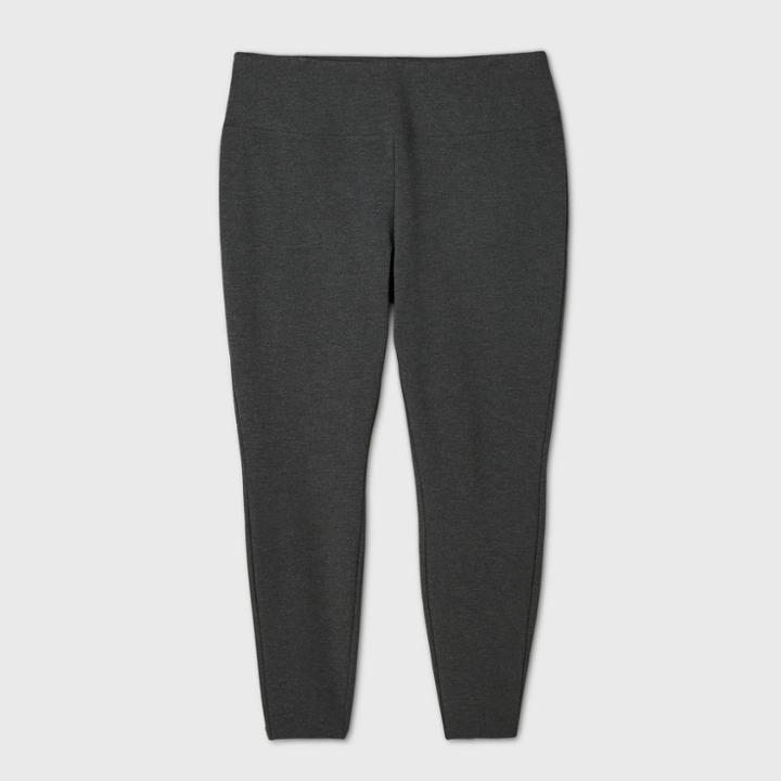 Women's High-waisted Leggings - A New Day Gray