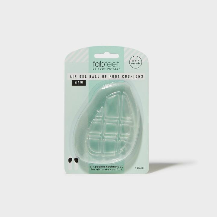 Fab Feet By Foot Petals Women's Cushions Air Gel Cusions - Clear,