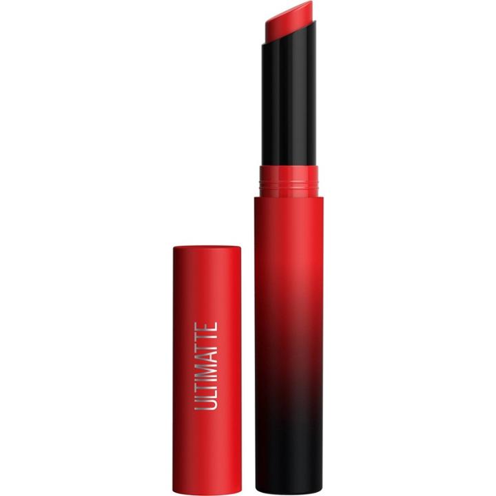 Maybelline Color Sensational Ultimatte Slim Lipstick - 199 More Ruby