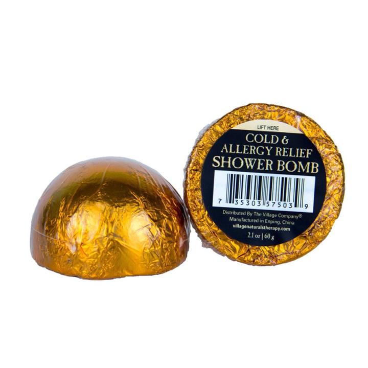 Village Naturals Cold & Allergy Shower Bomb