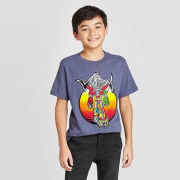 Nbcuniversal Boys' Voltron T-shirt - Blue, Boy's,