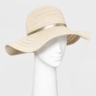 Women's Floppy Hat - A New Day Natural