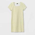Girls' U-neck Knit Dress - Art Class