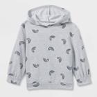 Grayson Collective Toddler Boys' Oversized French Terry Hoodie - Heather Gray