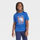Boys' Short Sleeve Play Ball Graphic T-shirt - All In Motion Blue