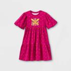 Girls' Disney Encanto Shift Dress - Pink