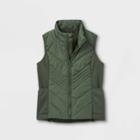 Girls' Puffer Vest - All In Motion Olive