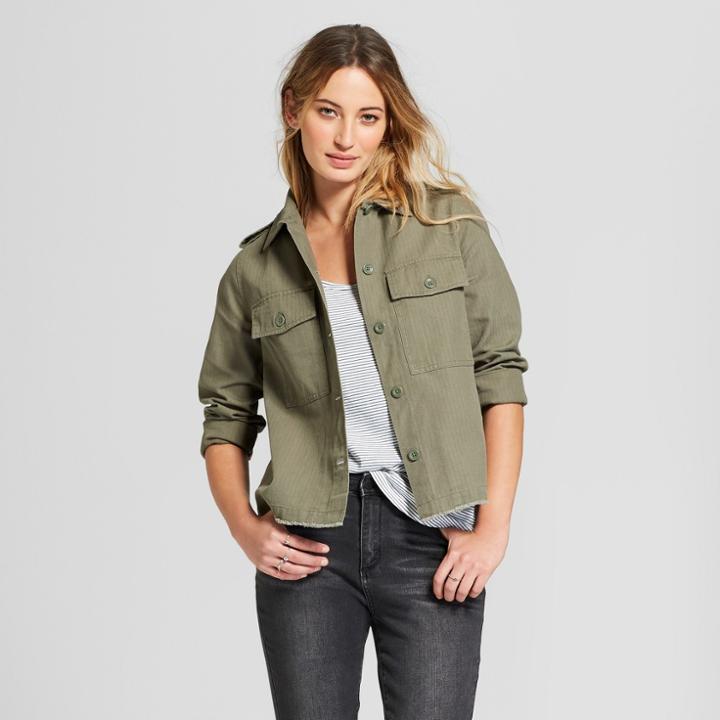 Women's Military Jacket - Universal Thread Olive