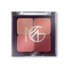 Makeup Geek Monochromatic Eyeshadow Quad I'm Peachless - Four Full Size Pans - 0.256oz, I'm Peachless