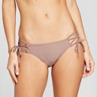 Women's Tie Side Bikini Bottom - Xhilaration Pebble