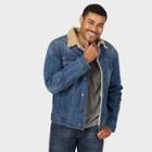 Wrangler Men's Sherpa Trucker Jacket - Denim M, Men's, Size: