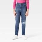 Denizen From Levi's Girls' High-rise Skinny Jeans - Vintage Wash 7, Vintage Blue