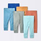 Baby 6pk Basic Pants - Cloud Island Orange