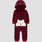 Baby Boys' Polar Bear Rompers - Just One You Made By Carter's Red Newborn