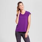 Women's Run Short Sleeve T-shirt - C9 Champion - Grape Splash