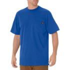 Dickies Men's Big & Tall Cotton Heavyweight Short Sleeve Pocket T-shirt- Royal Blue Xl Tall,