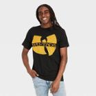 Men's Wu-tang Clan Logo Short Sleeve Graphic T-shirt - Black