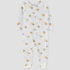 Baby Boys' Construction Footed Pajama - Just One You Made By Carter's White Newborn