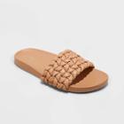 Women's Renae Slide Sandals - Universal Thread Tan