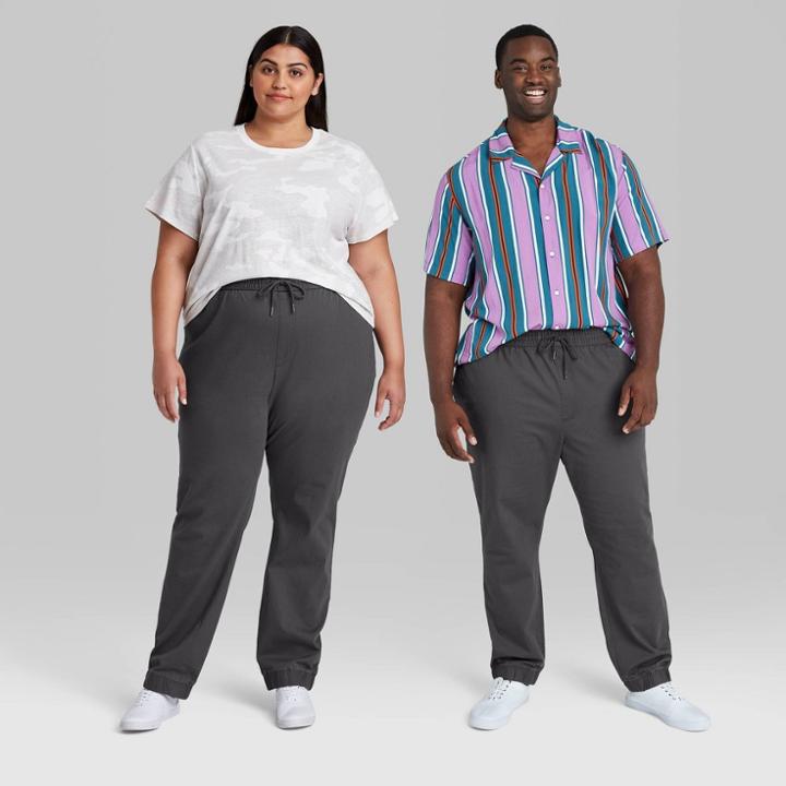 Men's Big & Tall Regular Fit 29 Taper Jogger Pants - Original Use Gray