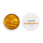 Makeup Revolution Skincare Gold Eye Hydrogel Hydrating Eye Patches With Colloidal Gold