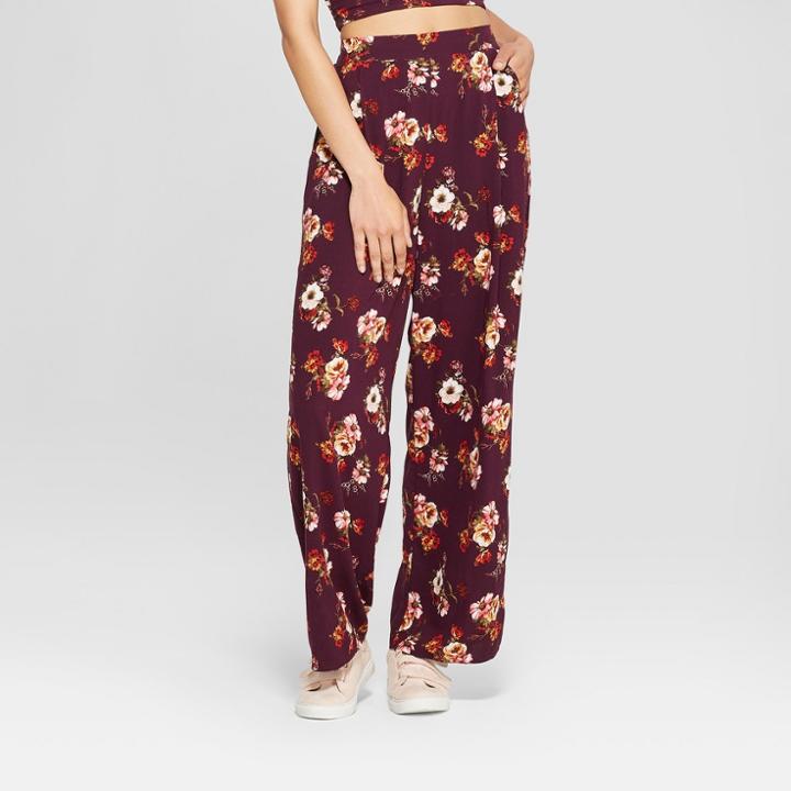 Women's Striped Palazzo Pants - Xhilaration Purple
