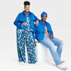 Black History Month Target X Sammy B Adult Plus Size Cropped Shacket - Blue