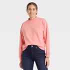 Women's Sweatshirt - A New Day Peach Orange