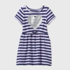 Toddler Girls' Heart Sequin Dress - Cat & Jack Purple
