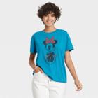 Women's Minnie Mouse Short Sleeve Graphic T-shirt - Teal