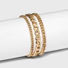 Linked Multi-strand Chain Bracelet - A New Day Gold