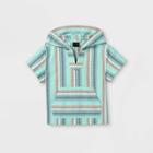 Toddler Boys' Hooded Baja Short Sleeve T-shirt- Art Class Teal