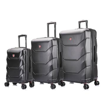 Dukap Zonix Lightweight 3pc Hardside Checked Luggage
