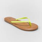 Women's Ava Flip Flop Sandals - Shade & Shore Yellow