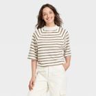 Women's Elbow Sleeve Mock Turtleneck T-shirt - Universal Thread Xs,