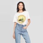 Women's Short Sleeve Desert Graphic T-shirt - Grayson Threads (juniors') - Cream