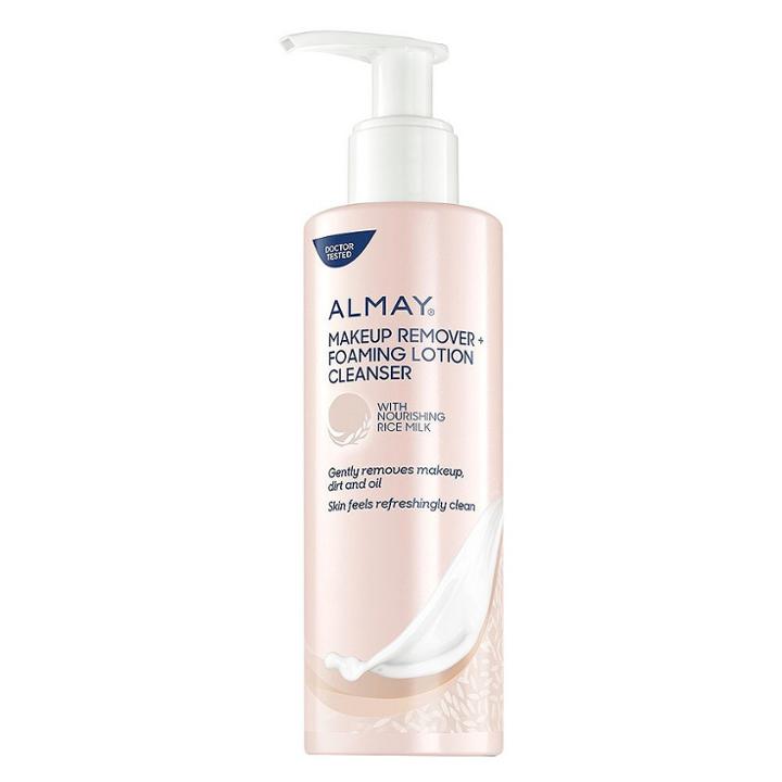 Almay Makeup Remover Foaming Lotion Cleanser Liquid - 6.7 Fl Oz, Cleansing