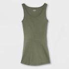 Maternity Tank Top - Isabel Maternity By Ingrid & Isabel Olive