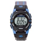 Timex Expedition Digital Watch With Fast Wrap Nylon Strap - Blue/gray T49660jt, Black/purple