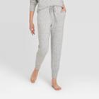 Women's Lounge Sweater Jogger Pants - Stars Above Gray