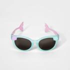 Girls' Mermaid Tail Sunglass - Cat & Jack Aqua, Blue