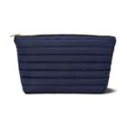 Sonia Kashuk Large Travel Makeup Pouch - Navy Puffer