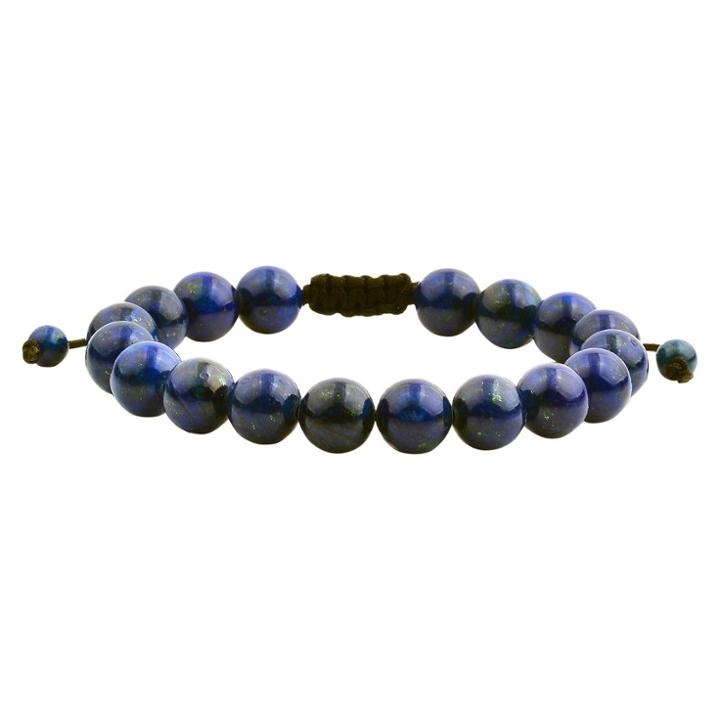 Target Men's Natural Stone Beaded - Lapis Lazuli -