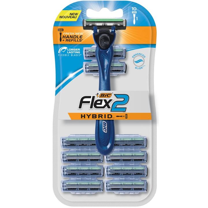 Target Bic Flex 2 Hybrid Razor Blades