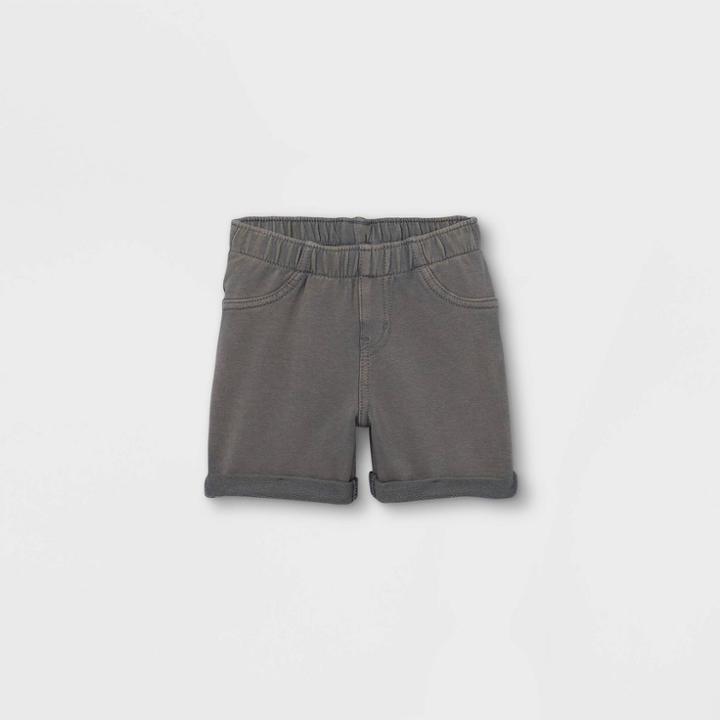 Toddler Girls' Pull-on Shorts - Cat & Jack Gray