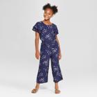Girls' Challis Jumper - Cat & Jack Navy