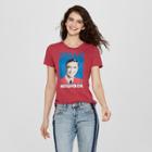 Target Women's Mister Rogers Short Sleeve Hello Neighbor Graphic T-shirt (juniors') Red