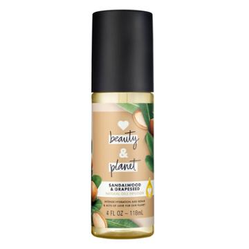 Love Beauty & Planet Love, Beauty, And Planet Sandalwood & Grapeseed Natural Oils Infusion Hair Oil