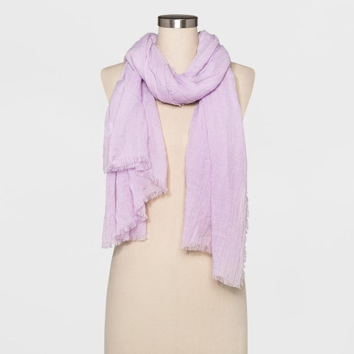 Women's Oversized Oblong Scarf - A New Day