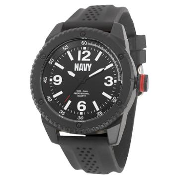 Men's' Wrist Armor U.s. Navy C20 Analog Quartz Watch - Black,